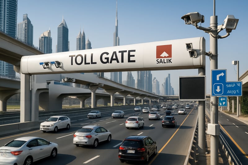 Dubai Toll Roads infrastructure and technology